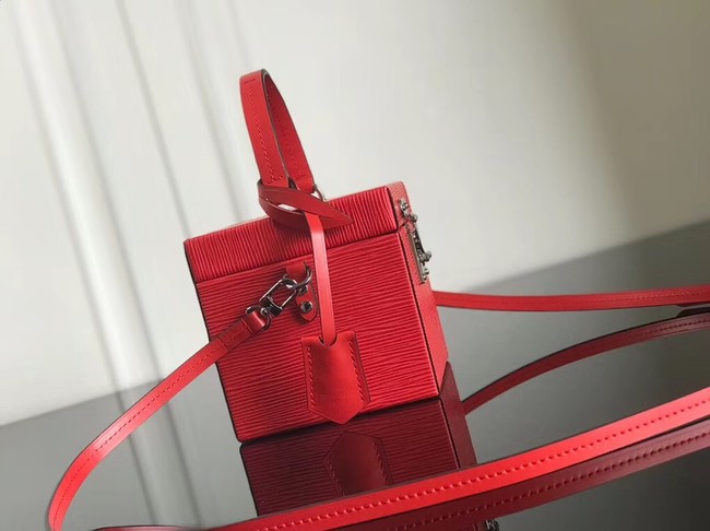 Louis Vuitton original Epi Leather BLEECKER BOX M52466 red