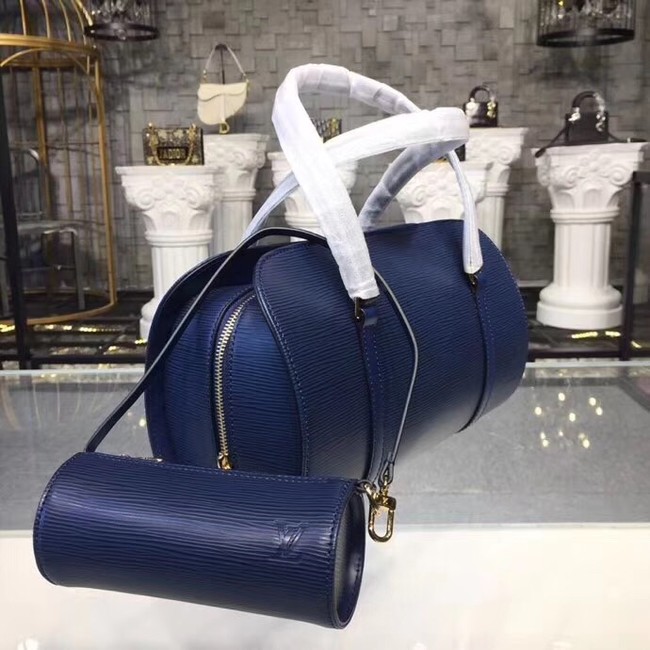 Louis Vuitton original Epi Leather M52222 dark blue