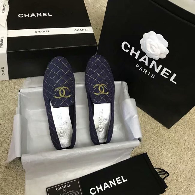 Chanel Espadrilles CH2444LS dark blue