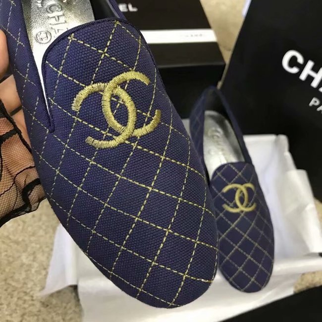 Chanel Espadrilles CH2444LS dark blue