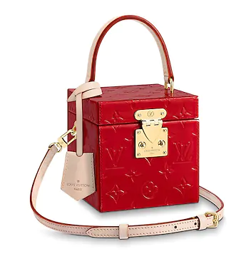 Louis Vuitton Monogram Vernis Original BLEECKER BOX M52464 red