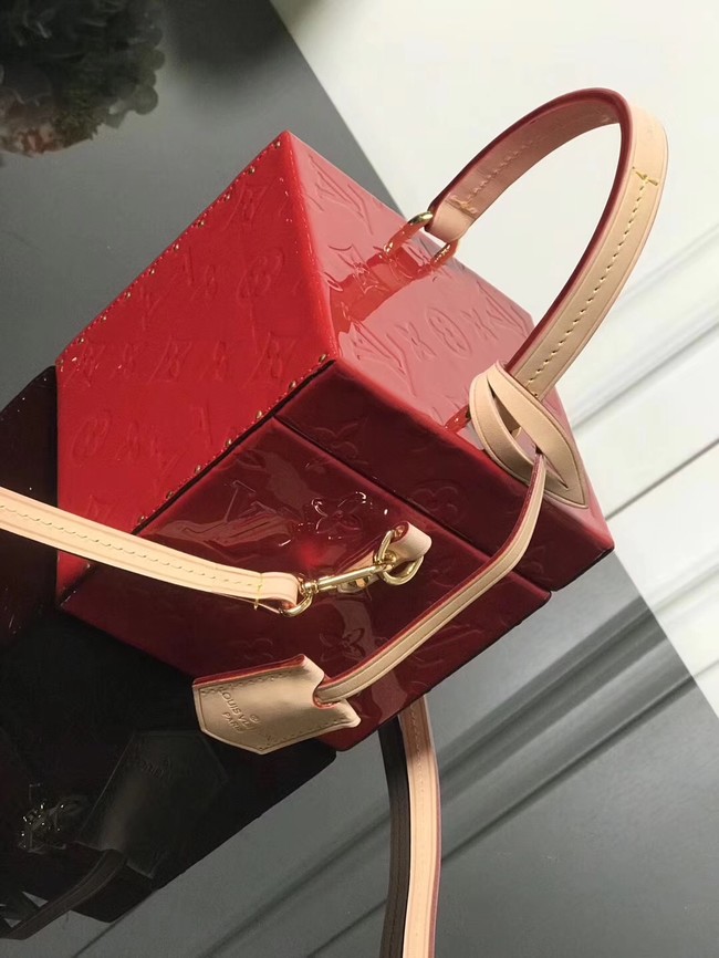 Louis Vuitton Monogram Vernis Original BLEECKER BOX M52464 red