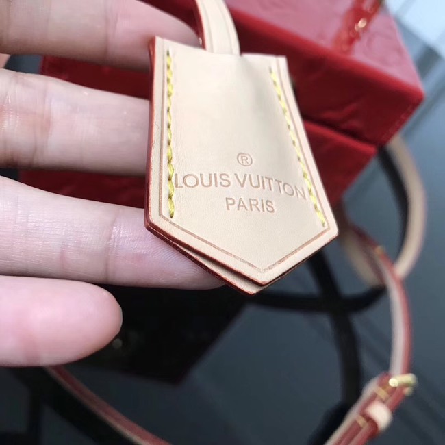 Louis Vuitton Monogram Vernis Original BLEECKER BOX M52464 red
