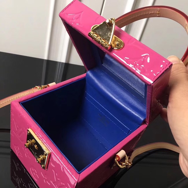 Louis Vuitton Monogram Vernis Original BLEECKER BOX M52464 rose