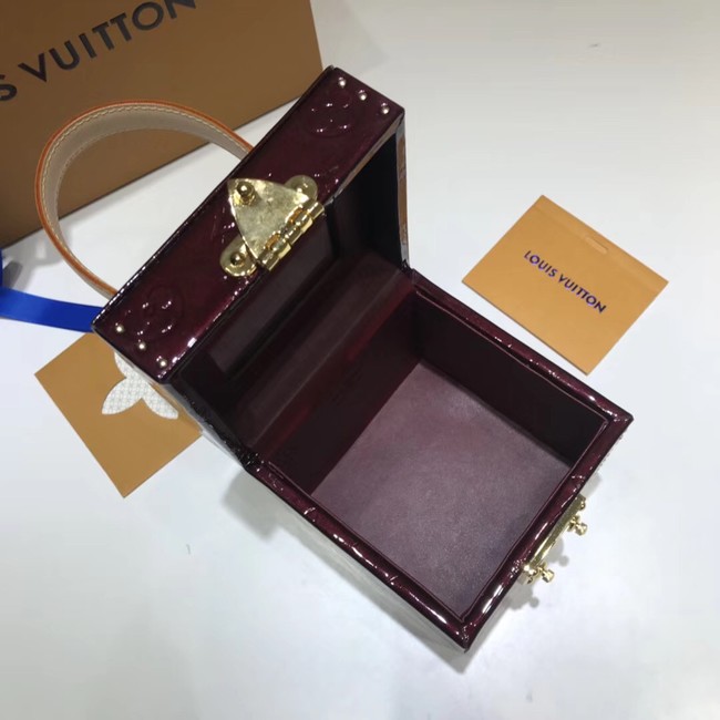 Louis Vuitton Monogram Vernis Original BLEECKER BOX M52464 purple