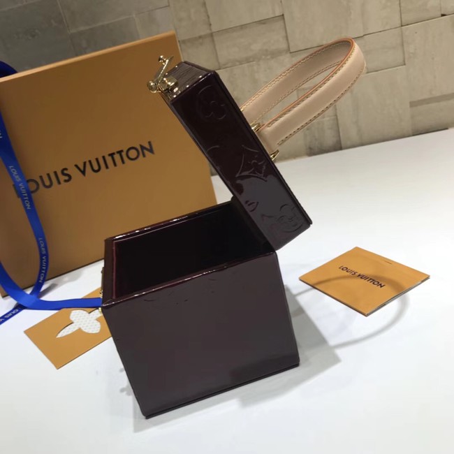 Louis Vuitton Monogram Vernis Original BLEECKER BOX M52464 purple