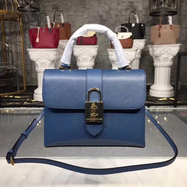 Louis Vuitton original Epi Leather M43129 blue