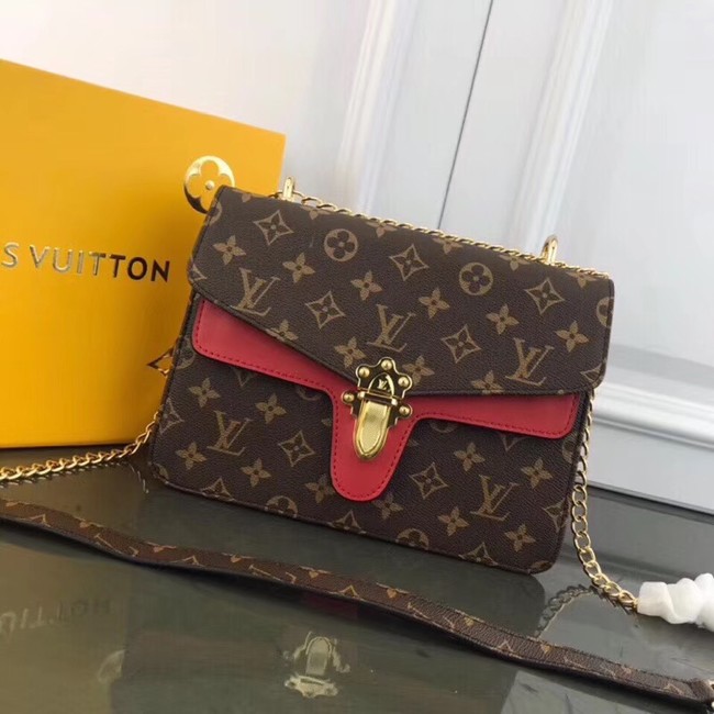 Louis Vuitton Monogram Canvas M41485 red