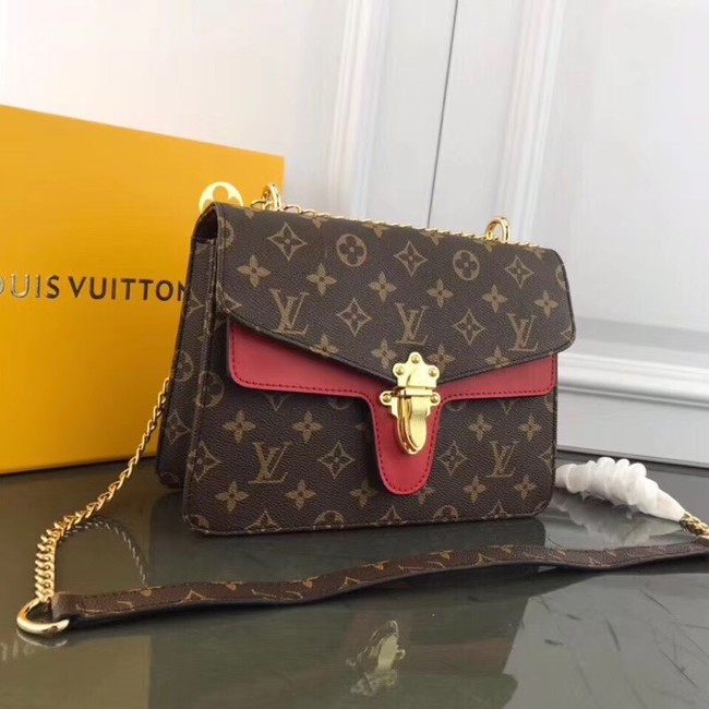 Louis Vuitton Monogram Canvas M41485 red