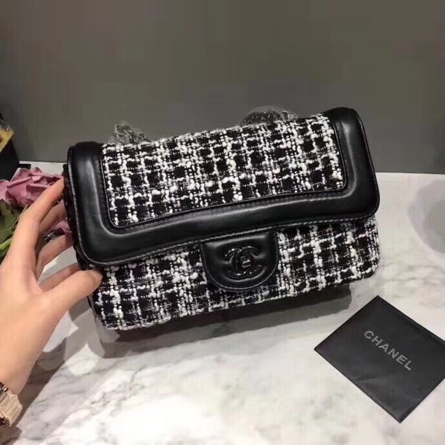 Chanel Shoulder Bag 56398 grey