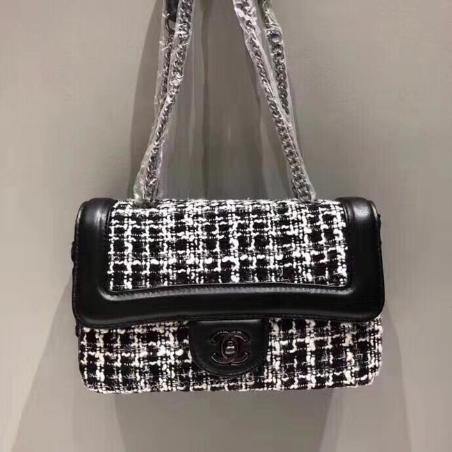 Chanel Shoulder Bag 56398 grey