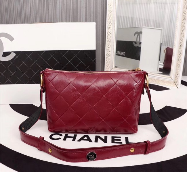 Chanel Shoulder Bag 56399 red