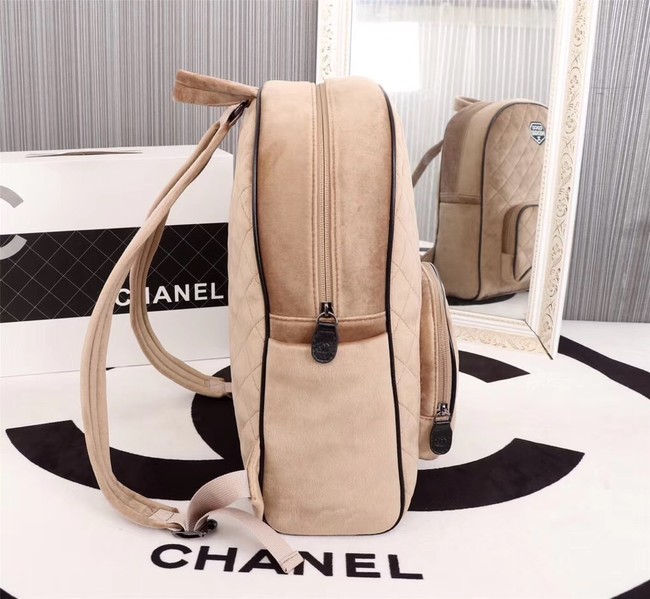 CHANEL Backpack A57594 apricot
