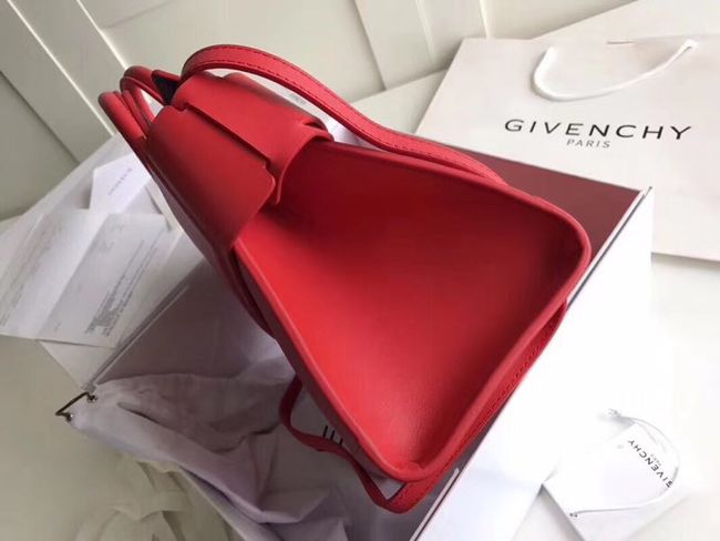 GIVENCHY Horizon leather shoulder bag 95828 red