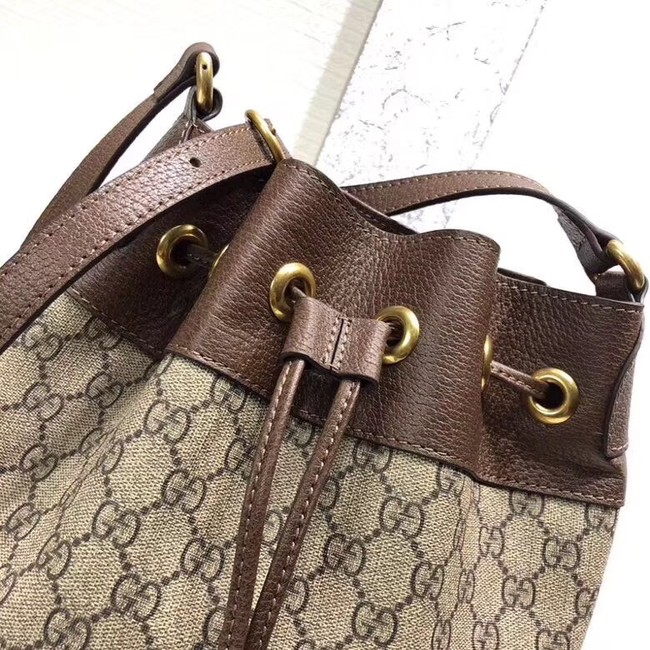 Gucci GG canvas Shoulder Bag 540457 brown