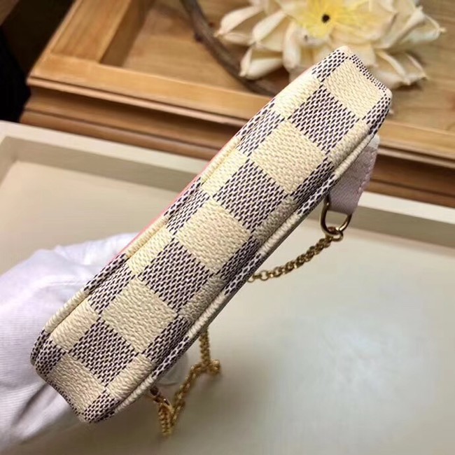 Louis Vuitton Damier Azur MINI POCHETTE ACCESSOIRES M58009