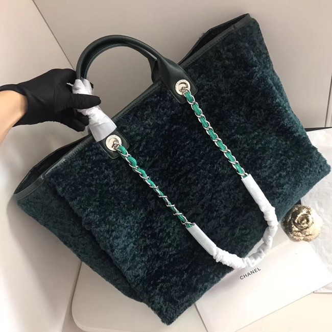 Chanel Maxi Shopping Bag Original A66942 green