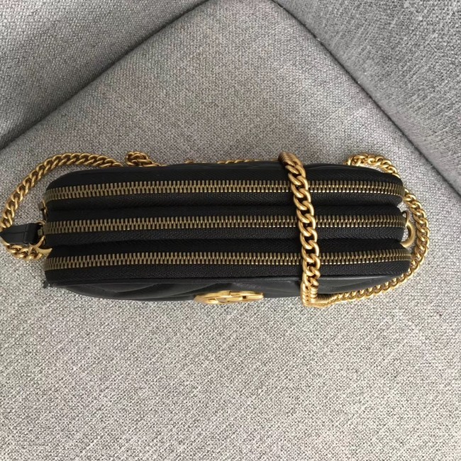 Gucci GG Marmont mini chain bag 546581 black