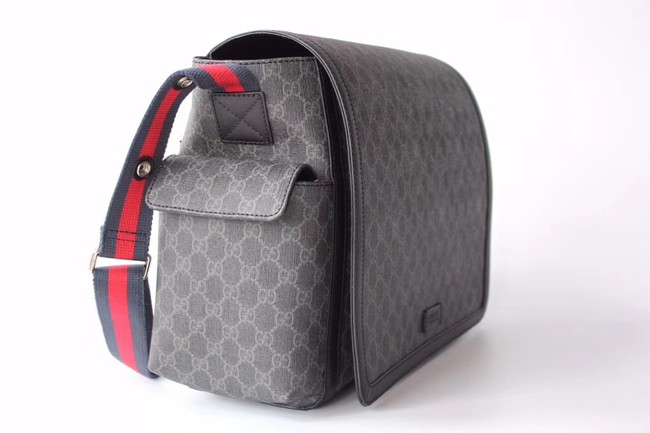 Gucci GG Supreme diaper bag 495909 black