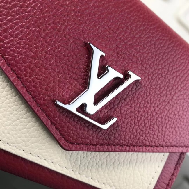 Louis vuitton Original cowhide wallet M63811 red