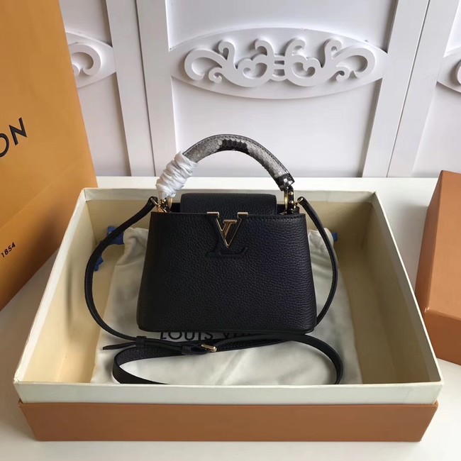 Louis vuitton original CAPUCINES MINI N94047 black