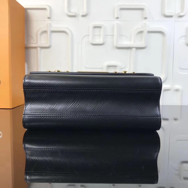 Louis vuitton original epi leather TWIST MM M52510 black