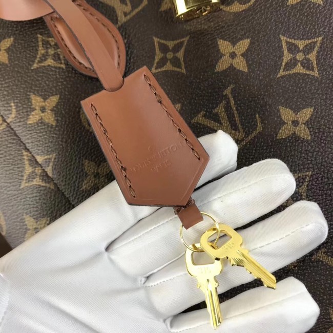 Louis vuitton original monogram canvas Flower tote M43550 brown