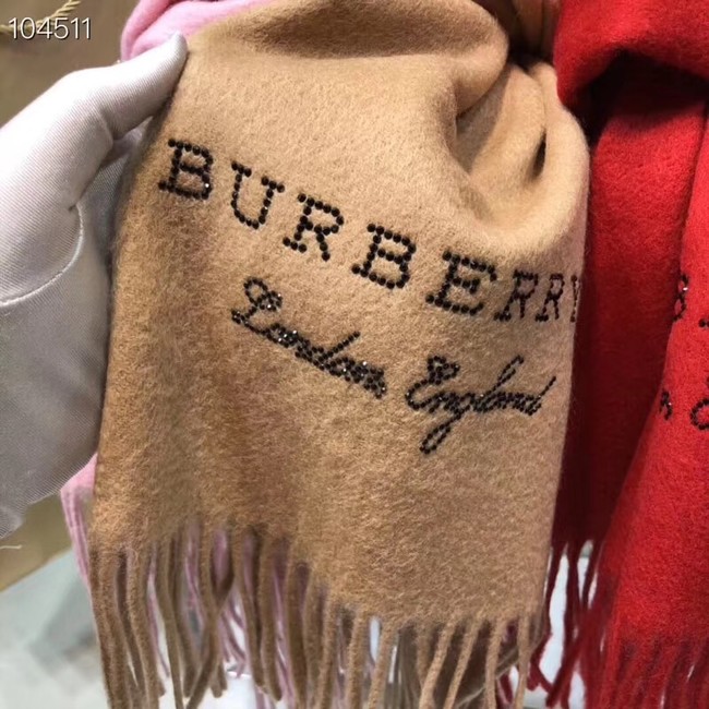 Burberry lambswool & cashmere scarf 71156 Camel