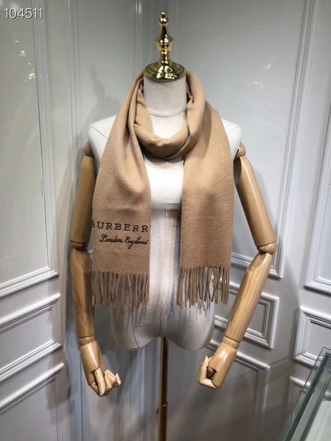 Burberry lambswool & cashmere scarf 71156 Camel