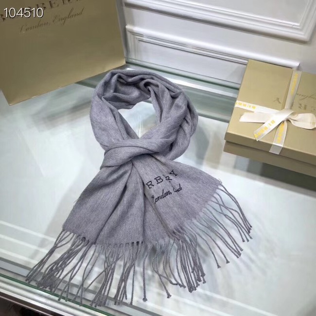 Burberry lambswool & cashmere scarf 71156 grey