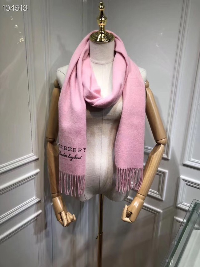 Burberry lambswool & cashmere scarf 71156 pink