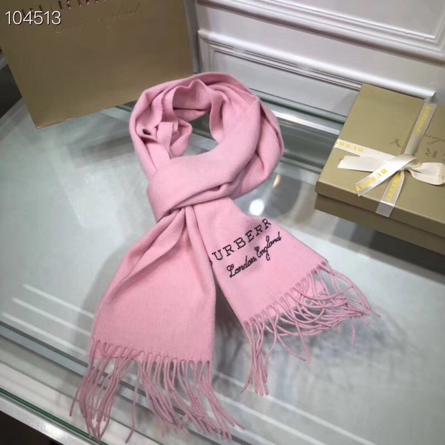 Burberry lambswool & cashmere scarf 71156 pink