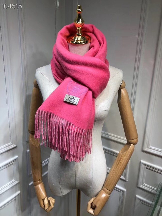 Hermes lambswool & cashmere Shawl 71151 rose