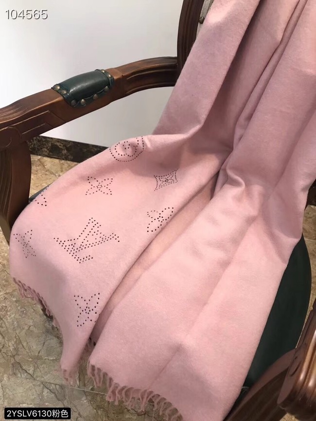 Louis vuitton Cashmere scarf LV6130 pink
