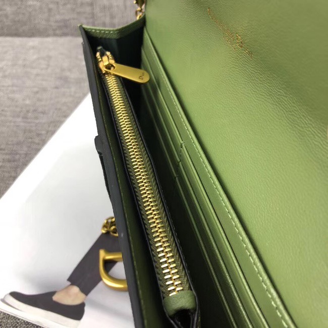 DIOR WITH CHAIN bag 26955 green