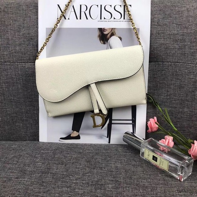 DIOR WITH CHAIN bag 26955 white