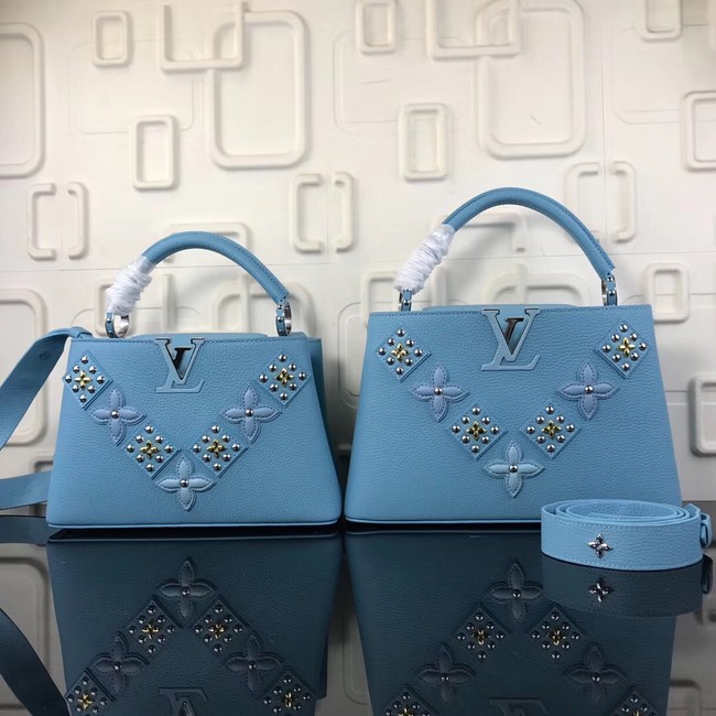 Louis Vuitton CAPUCINES PM M94519 blue