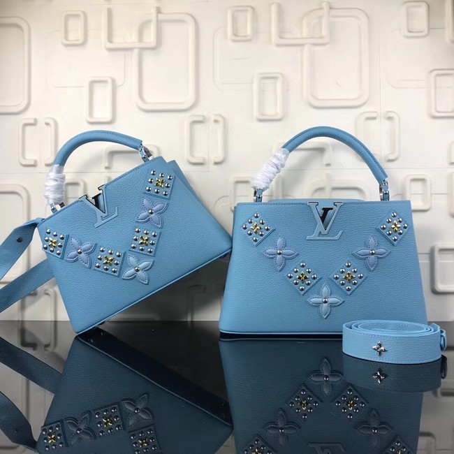 Louis Vuitton CAPUCINES PM M94519 blue