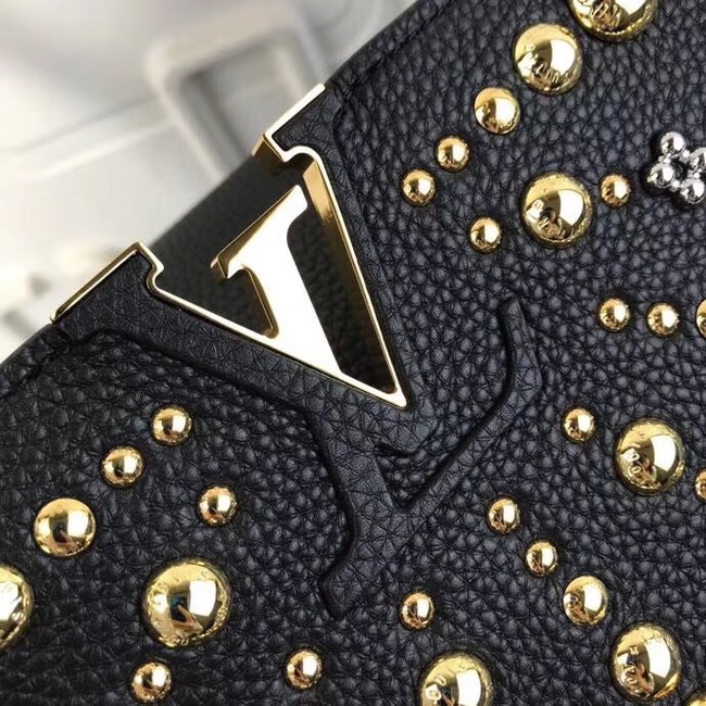 Louis Vuitton CAPUCINES PM M48864 black