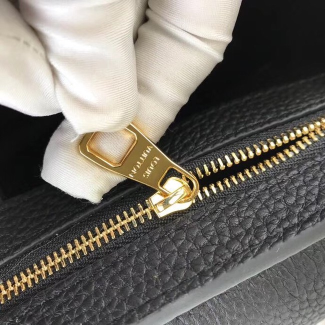 Louis Vuitton CAPUCINES PM M48864 black