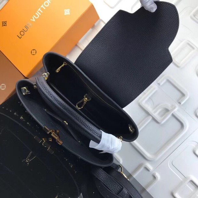 Louis Vuitton CAPUCINES PM M48864 black