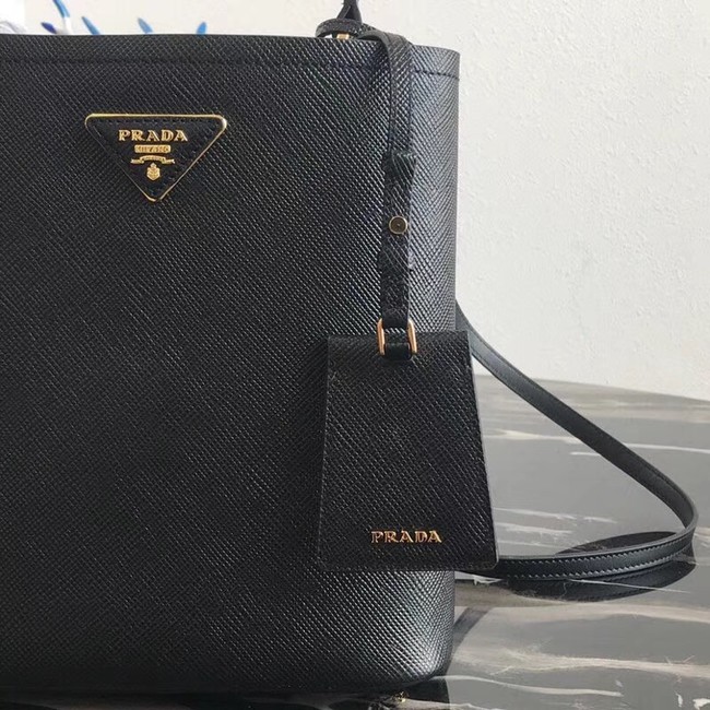 Prada Double Saffiano leather bag 1BA212 black