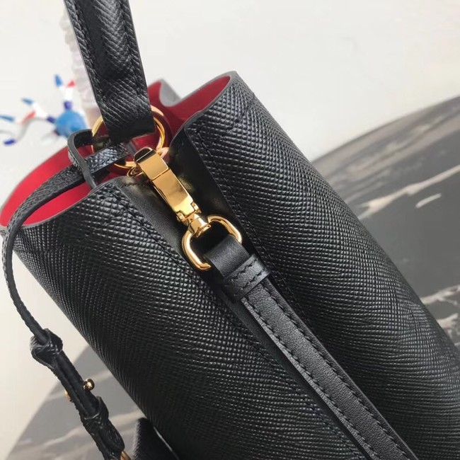 Prada Double Saffiano leather bag 1BA212 black