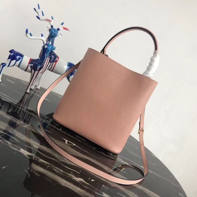 Prada Double Saffiano leather bag 1BA212 pink