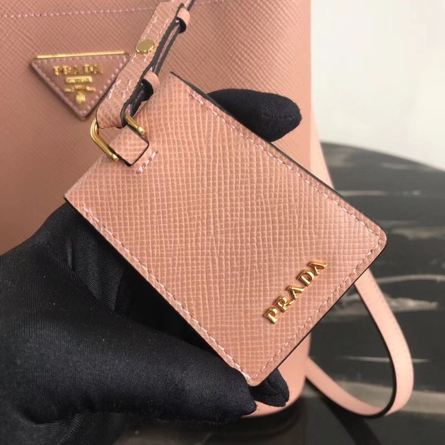 Prada Double Saffiano leather bag 1BA212 pink