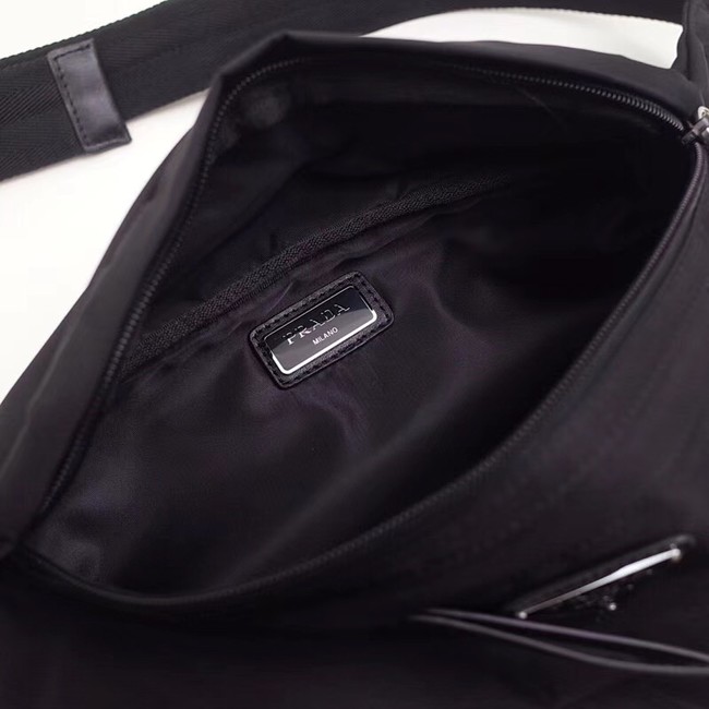 Prada Technical fabric belt bag 2VL008 black