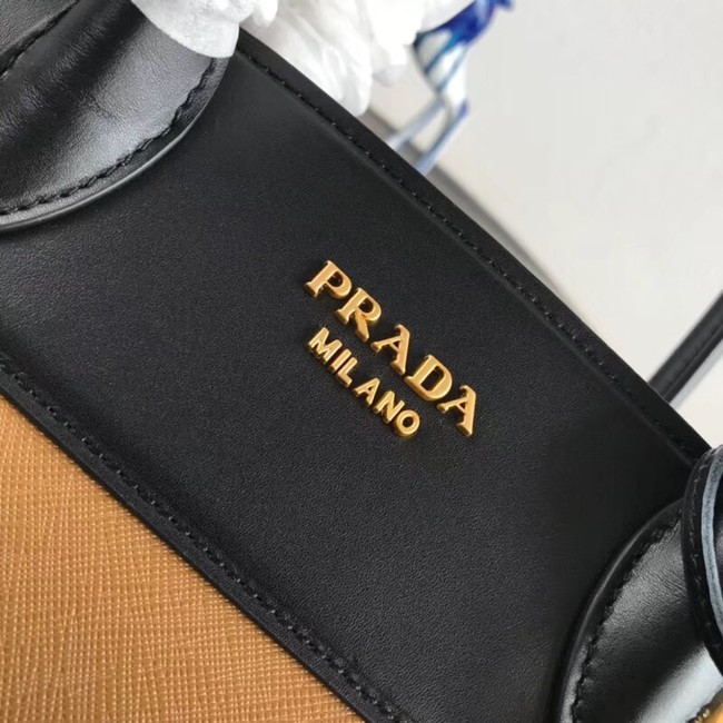 Prada Esplanade Bag 1BA046 brown&black