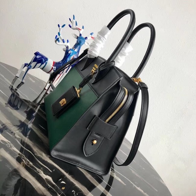 Prada Esplanade Bag 1BA046 green&black