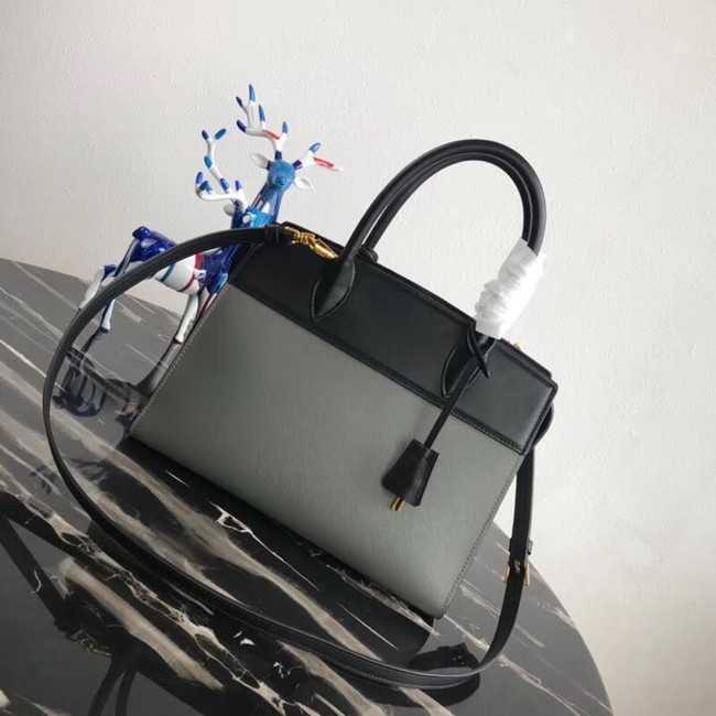 Prada Esplanade Bag 1BA046 grey&black