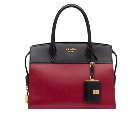 Prada Esplanade Bag 1BA046 red&black